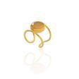 Kadir Jewellery 22 Ayar Altın Kaplama Kadın Zirkon Taşlı Yüzük