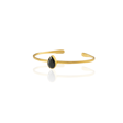 Kadir Jewellery Zirkon Taşlı Ayarlanabilir 22 Ayar Altın Kaplama Bilezik