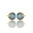 Kadir Jewellery 22 Ayar Altın Kaplama Kadın Minimal Küpe -El İşçiliği Ve Hipoalerjenik Küpe