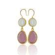Kadir Jewellery 22 Ayar Altın Kaplama Kadın İnci Küpe -El İşçiliği Ve Hipoalerjenik Küpe