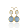 Kadir Jewellery 22 Ayar Altın Kaplama Kadın İnci Küpe -El İşçiliği Ve Hipoalerjenik Küpe