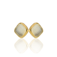 Kadir Jewellery 22 Ayar Altın Kaplama Kadın Minimal Küpe -El İşçiliği Ve Hipoalerjenik Küpe