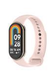 Nsm Tech Xiaomi Mi Band 9 Serisi Klasik Kordon Silikon Strap Kayış-Kum Pembe