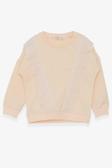Breeze Kız Çocuk Sweatshirt Güpürlü 1.5-5 Yaş, Krem