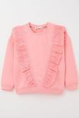 Breeze Kız Çocuk Sweatshirt Güpürlü 1.5-5 Yaş, Pembe