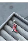 Asafaccessory Topuklu Çizme Charm Kırmızı 