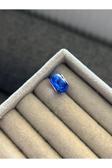 Asafaccessory Kırık Buz Murano Charm Gümüş Kaplama Koyu mavi S