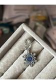 Asafaccessory Kar Tanesi Charm Gümüş Kaplama Gümüş Tek Ebat