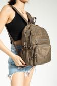 Unisex Sırt Çantası Günlük Kullanıma Uygun Lise Ortaokul Çantası Çok Cepli Okul Çantası 37*30 Cm Klinkır