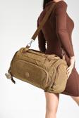 Unisex Kabin Boy Çapraz Askılı Omuz Çantası Seyehat Spor Çantası Hafif Klinkır Kumaş 40*25 Cm