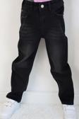 Breeze Kız Çocuk Kot Pantalon Cepli 5-9 Yaş, Siyah