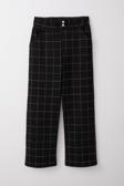 Breeze Kız Çocuk Kare Desenli Pantalon 8-14 Yaş, Siyah