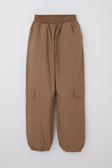 Breeze Kız Çocuk Paraşüt Jogger Paça Pantolon Kargo Cep 7-12 Yaş, Kahverengi