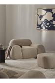 Mode Pier Berjer 02 Bej Bukle Kumaş Işbir Sünger (DAİRENİZE TESLİM)