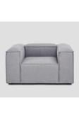Mode Soft Berjer 19 Gri Keten Kumaş Işbir Sünger (DAİRENİZE TESLİM)