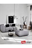 Mode Soft Köşe Koltuk Takımı 3 Modül (2 Köşe 1 Puf) Keten Kumaş