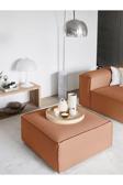 Mode Soft Puf 33 Numara Kiremit Keten Kumaş(DAİRENİZE TESLİM)