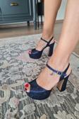 KADIN TAŞLI ABİYE AYAKKABI 036 4183