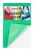 Yapışkanlı Keçe 35x50 cm 1 Adet 2.0 mm Kendinden Yapışkanlı Renkli Hobi Keçesi Elişi Keçe Kumaşı Anasınıfı Kreş Etkinlik