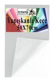 Yapışkanlı Keçe 50x70 cm 1 Adet 2.0 mm Kendinden Yapışkanlı Renkli Hobi Keçesi Elişi Keçe Kumaşı Anasınıfı Kreş Etkinlik