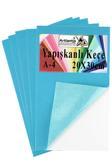 Yapışkanlı Keçe A4 20X30 cm 5 li 1 Paket 2.0 mm Kendinden Yapışkanlı Renkli Hobi Keçesi Elişi Keçe Kumaşı Anasınıfı Kreş