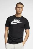 Nike Sportswear Futura Swoosh Logo Tee T Shirt Unisex Baskılı Tişört Siyah