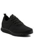 Erkek Siyah Bağcıksız Hafif Günlük Sneaker 1906