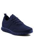 Erkek Siyah Bağcıksız Hafif Günlük Sneaker 1906
