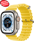 Ultra 2 Akıllı Saat Çelik Kordon Hediyeli Gri Kasa 49mm Nfc Bildirim Sesli Arama Özellikli LG68