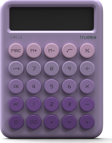 Truebo Circle Mor Renkli Hesap Makinesi