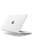 Macbook Air 13" 2020 M1 Çip A2337/a1932/a2179 Uyumlu Standlı Iz Önleyici Şeffaf Kılıf Koruyucu Kapak