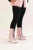 Walkenzo Arzn-3394 Cırtlı Kaymaz Taban Kız Çocuk Bot Çizme