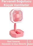 Deluxe Katlanabilir 2 Modlu Usb Şarjlı Sessiz Mini Fan Yelpazeli Pervaneli Soğutucu Vantilatör