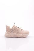 Kadın Bağcıklı Sneaker Ayakkabı Bej Rose 762713138