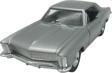 Farbu Oyuncak 1:38 Metal Çek Bırak Araba 1965 Buick Riviera Gran Sport 43732