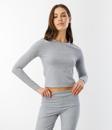 Uzun Kollu Kısa Kadın Bluz Long Fitted UZUNKOL-BLUZ
