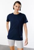 Kadın Nem Emici Hızlı Kuruma Atletik Teknik Performans Spor T-shirt DRIFIT-KISAKOL