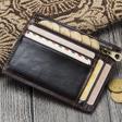 Modica Flerna - Super Slim Rfid Korumalı Deri Kartlık Cüzdan