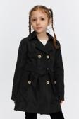 Benitto Kids Belden Bağlamalı Kız Çocuk Trençkot 51316