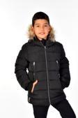 Benitto Kids Natürel Kürklü Erkek Çocuk Mont 51248