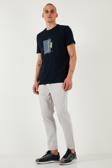 Buratti Streç Regular Fit Normal Bel Düz Paça Jogger Erkek Pantolon CF25617953 GRİ