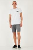 Buratti Pamuklu Slim Tapered Bermuda Erkek Şort 4503S67SMILANO GRİ