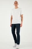 Buratti Pamuklu Regular Fit Normal Bel Boru Paça Jeans Erkek Kot Pantolon 2210S64PARMA İNDİGO