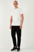 Buratti Pamuklu Regular Fit Yüksek Bel Düz Paça Çimalı Jogger Erkek Pantolon 5908058 SİYAH