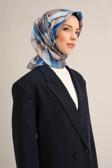 Armine Desenli Saf Ipek Twill Eşarp 9306- 05