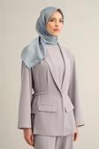 Armine Desenli Saf Ipek Twill Eşarp 9307- 07