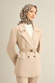 Armine Desenli Saf Ipek Twill Eşarp 9309- 84