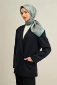 Armine Desenli Saf Ipek Twill Eşarp 9319- 50