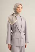 Armine Desenli Saf Ipek Twill Eşarp 9319- 85
