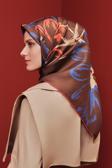 Armine Desenli Saf Ipek Twill Eşarp 9322- 84